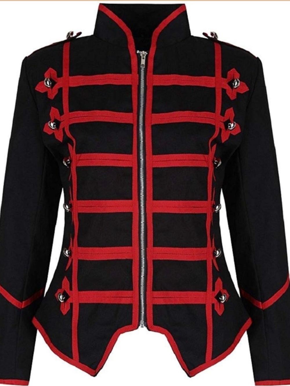 NEW Ro Ro Roxx Steampunk Statement Military Drummer Parade Gothic Jacket XL